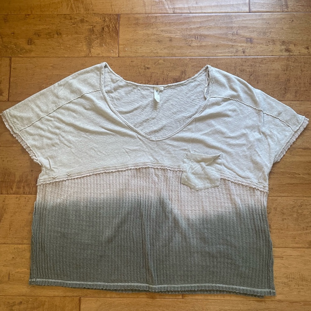 NWOT Free People We The Free Sun Dial tee top T shirt blouse XS - Picture 3 of 7